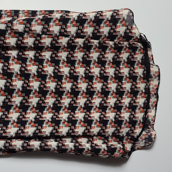 RAG & BONE Clemence Lamb Leather And Silk Shoulder Tank Top Size XSmall - Picture 6 of 16